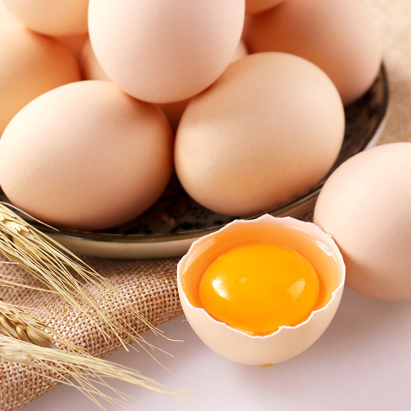 【驻马店馆】铜山湖山林散养土鸡蛋30枚装 两天内的新鲜蛋约1.5kg